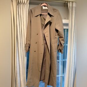 Oak + Fort Beige Trench Coat - Size S/P